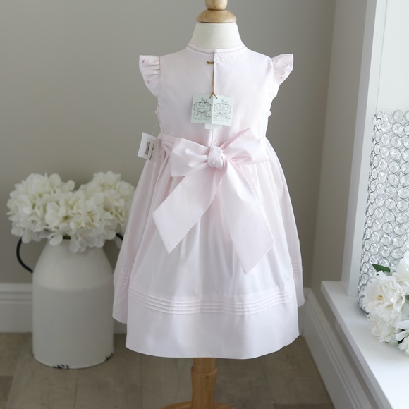 Rose Garden Collection Fly Sleeve Dress Pink Feltman Brothers NWT SPRING SUMMER - Picture 7 of 8